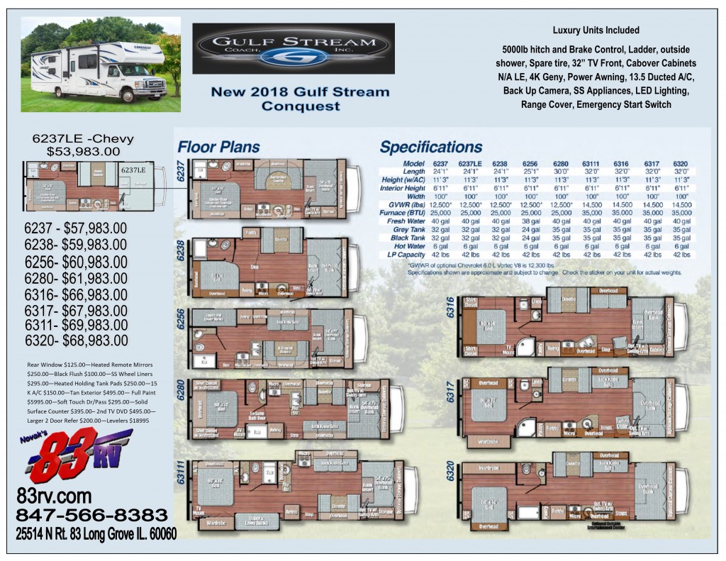 RV Sales and Service Specials 83RV Inc. Chicagoland RV Dealer